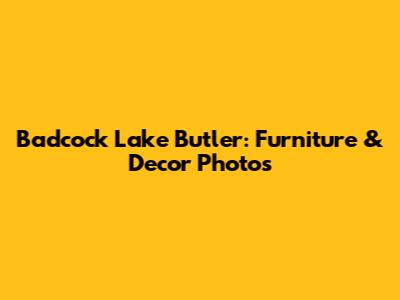 Badcock Lake Butler: Furniture & Decor Photos