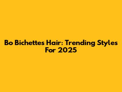Bo Bichette's Hair: Trending Styles For 2025