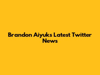 Brandon Aiyuk's Latest Twitter News