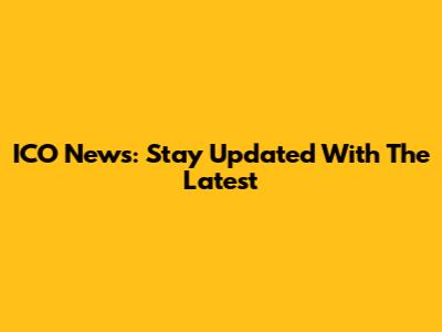 ICO News: Stay Updated With The Latest