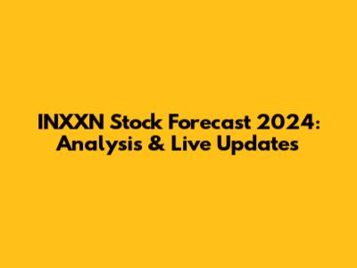 INXXN Stock Forecast 2024: Analysis & Live Updates