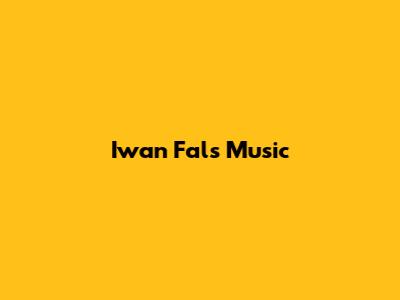 Iwan Fals Music