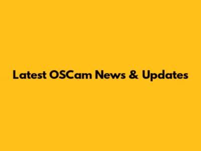 Latest OSCam News & Updates