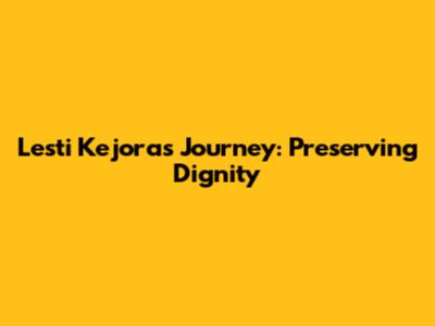 Lesti Kejora's Journey: Preserving Dignity