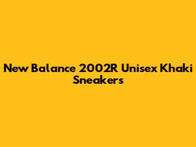 New Balance 2002R Unisex Khaki Sneakers